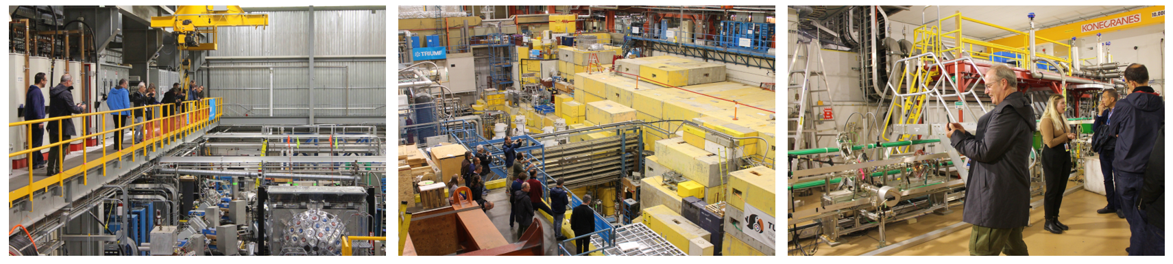 Participants during the visit to TRIUMF