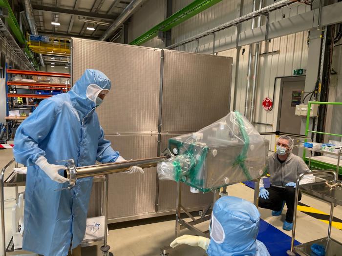 RDF2 beam screen assembly (Image: CERN)